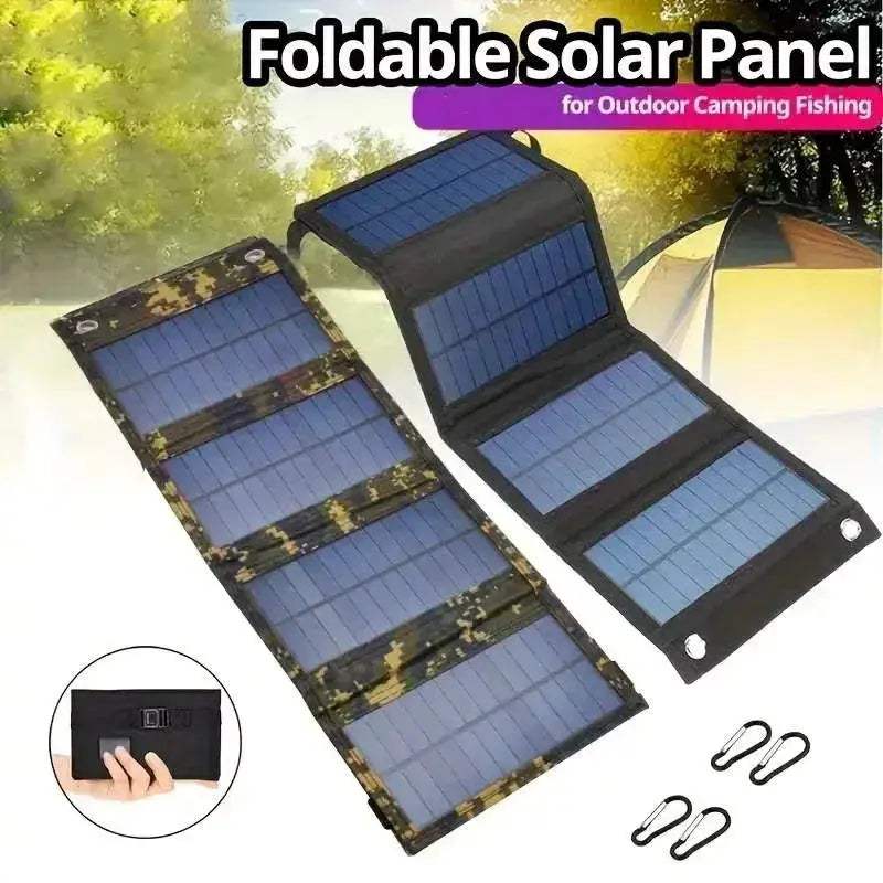Foldable USB Solar Panel Charger For Phone Portable Waterproof - ToylandEU