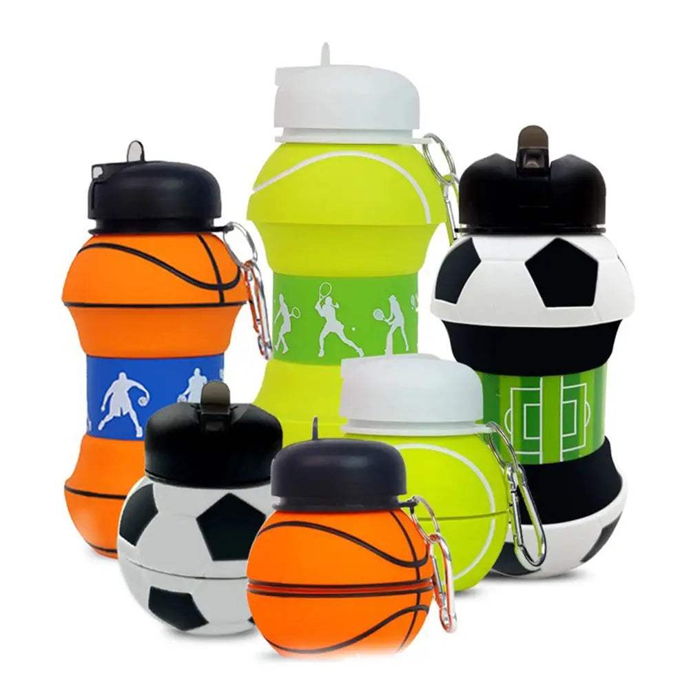  Foldable Water Bottle Leakproof Portable Cup Outdoors -  ToylandEU™