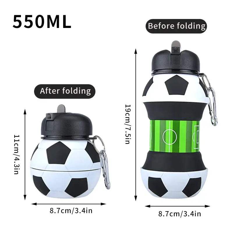  Foldable Water Bottle Leakproof Portable Cup Outdoors -  ToylandEU™