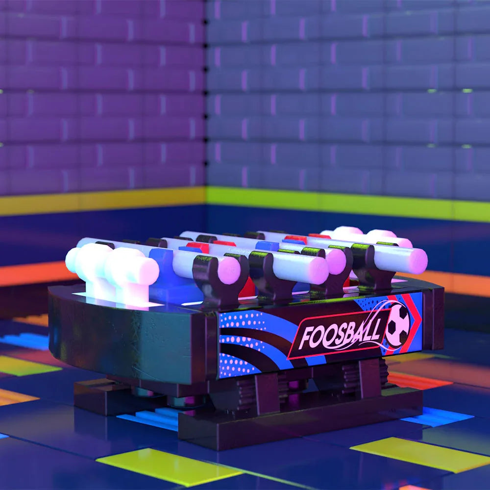 Lego Foosball Table Kit for MOC Builds Includes 43 Bricks - ToylandEU