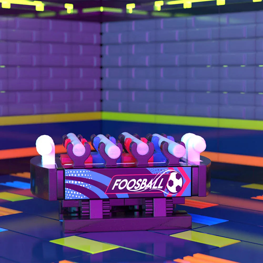 Lego Foosball Table Kit for MOC Builds Includes 43 Bricks - ToylandEU