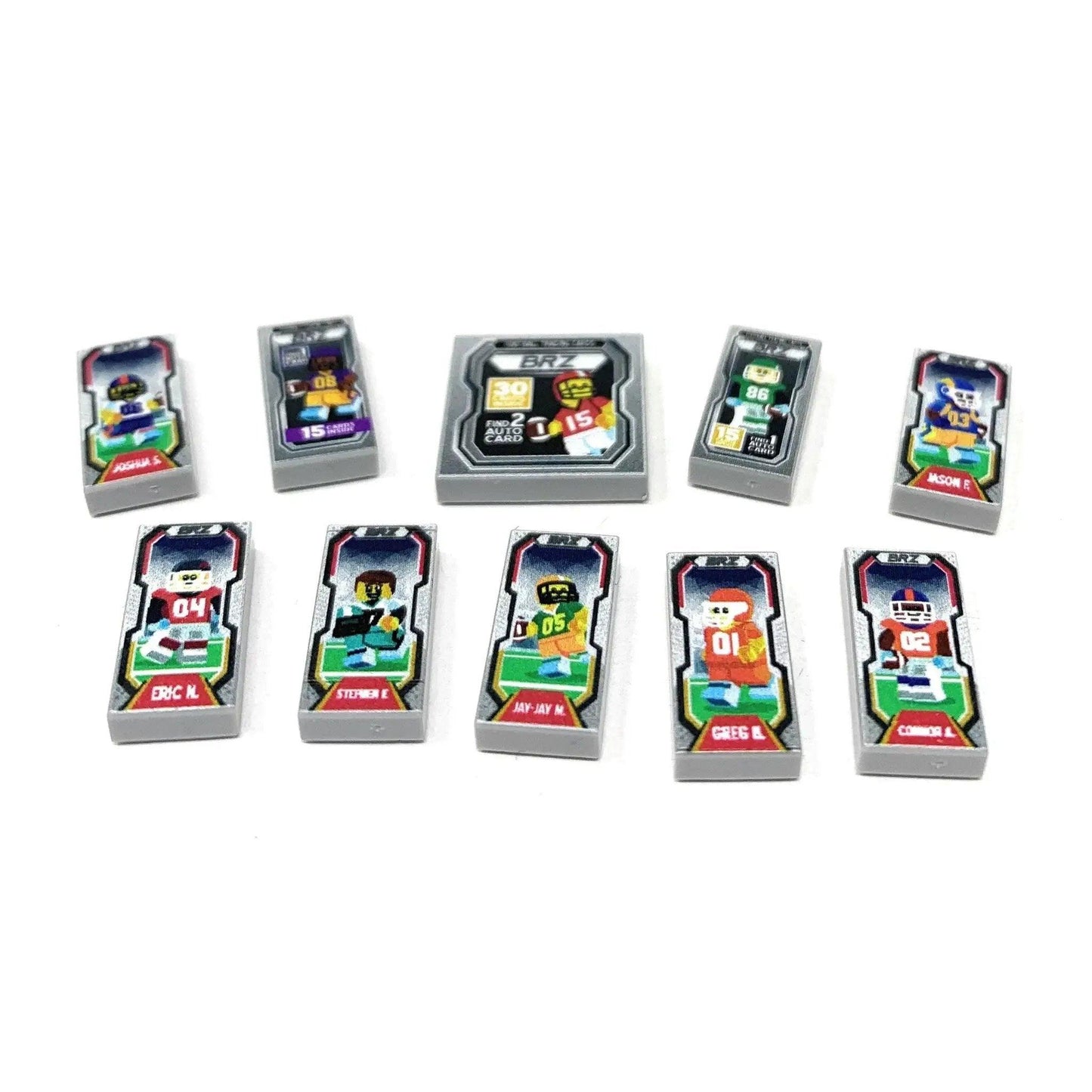  Football Cards Premium Fan Pack With LEGO Tiles -  ToylandEU™