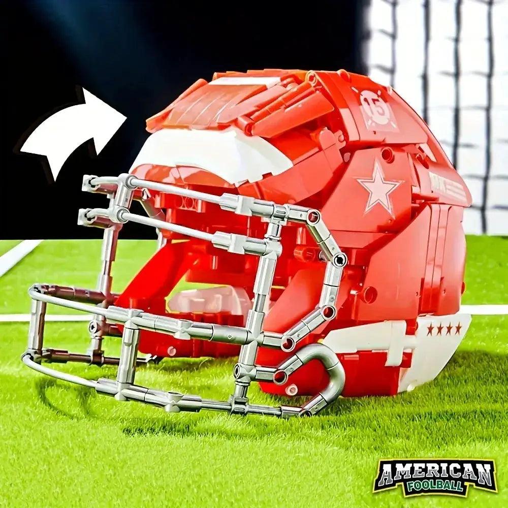  Football Helmet Building Blocks Set For DIY Gifts -  ToylandEU™