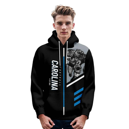  Personalized Carolina City Mascot Hoodie - Custom American Football Sweatshirt for Men, Women, and Youth Fans -  ToylandEU™
