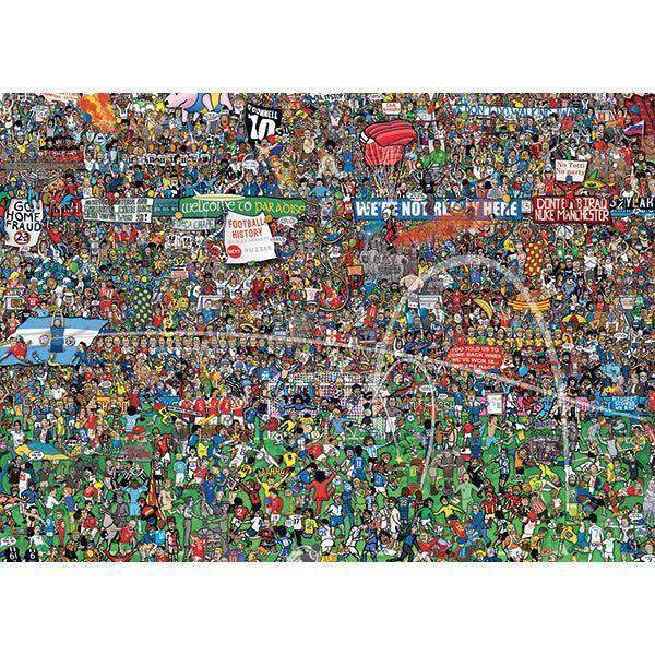 Football History Mismash 3000 Piece Jigsaw Puzzle Iconic Moments - ToylandEU
