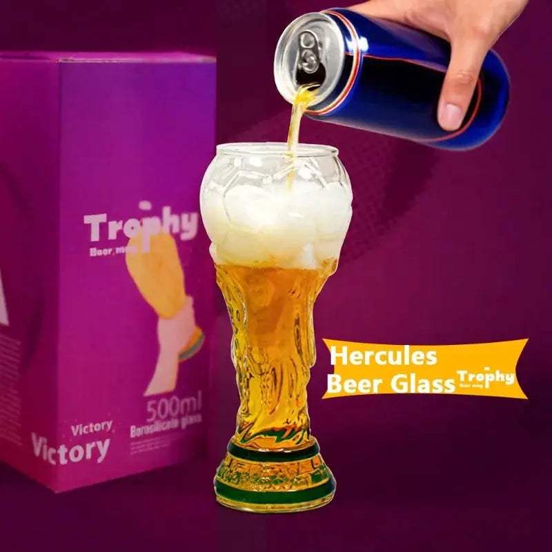  Football Trophy Beer Glass World Cup Gift -  ToylandEU™