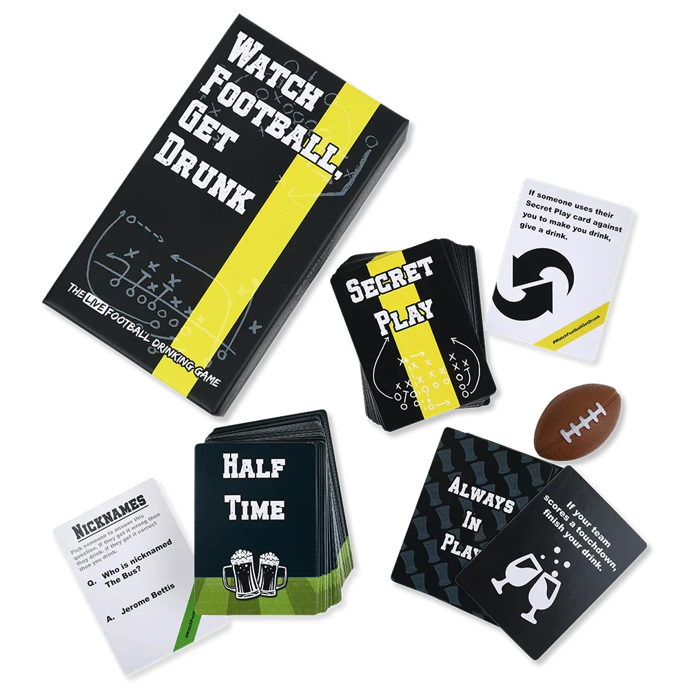 WATCH FOOTBALL, GET DRUNK - The Live Football Drinking Game - Falling Whale Games