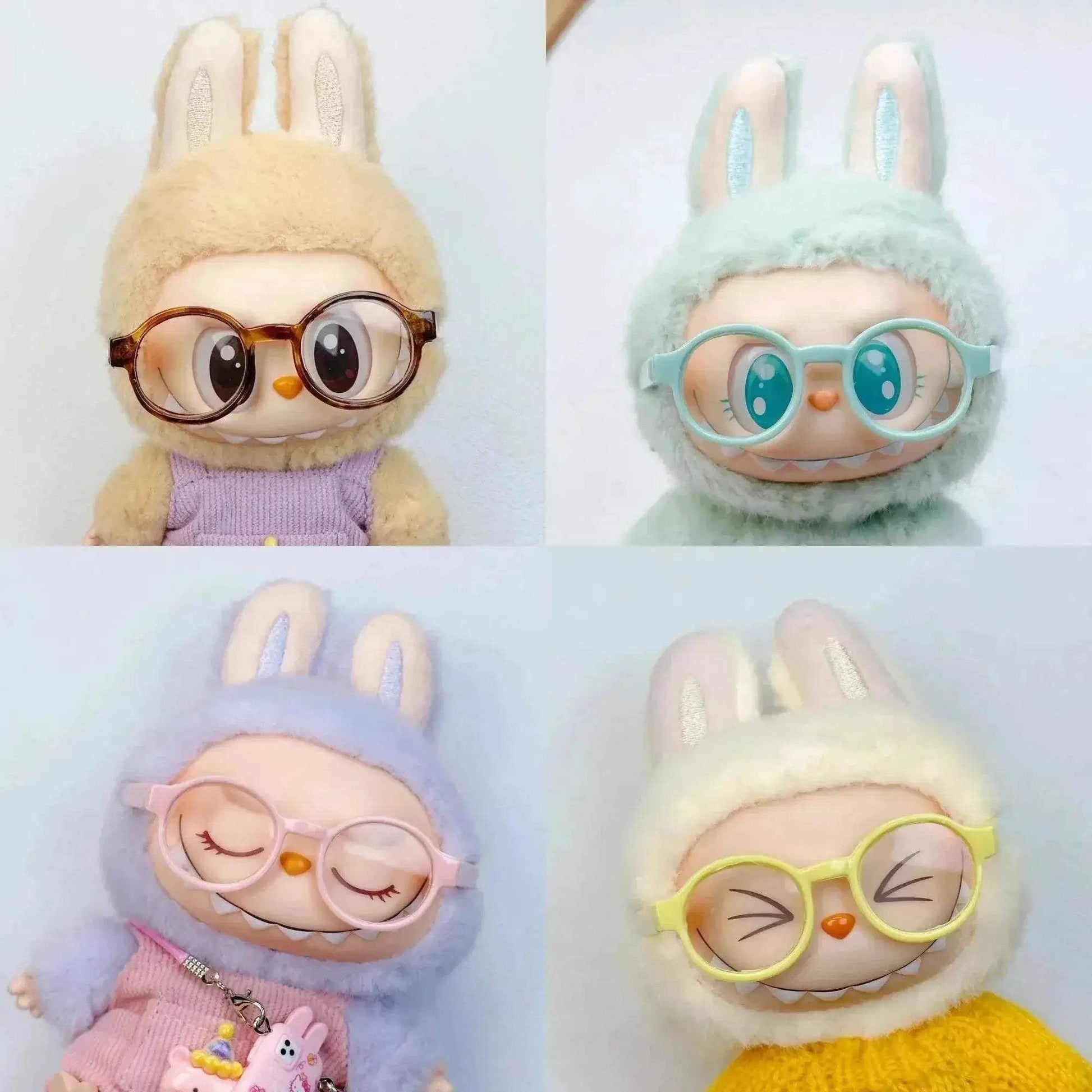 For 10/15cm Cotton/Ropa Labubu Dolls Glasses Cute Plastic - ToylandEU