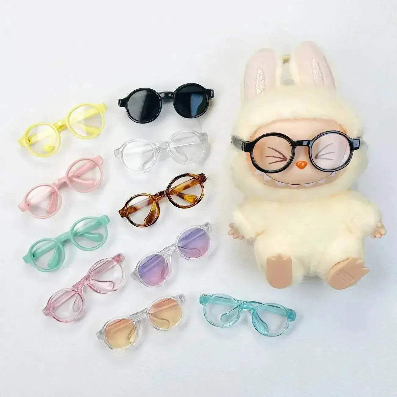 For 10/15cm Cotton/Ropa Labubu Dolls Glasses Cute Plastic - ToylandEU