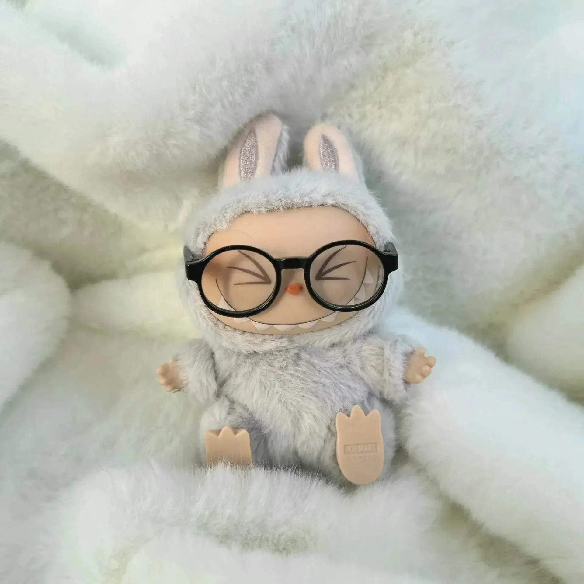 For 10/15cm Cotton/Ropa Labubu Dolls Glasses Cute Plastic - ToylandEU