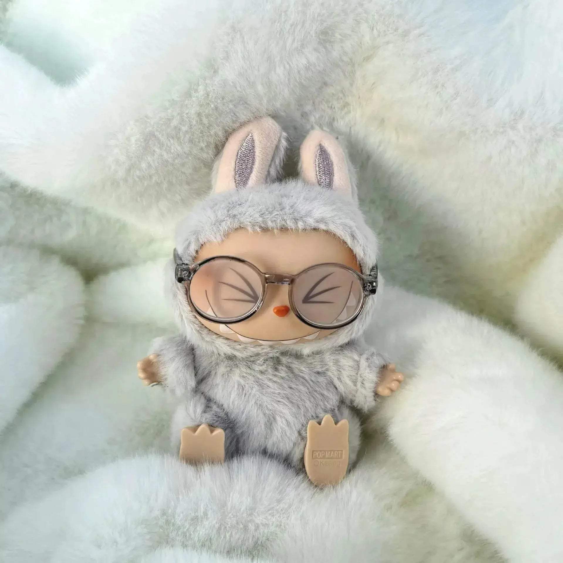 For 10/15cm Cotton/Ropa Labubu Dolls Glasses Cute Plastic - ToylandEU