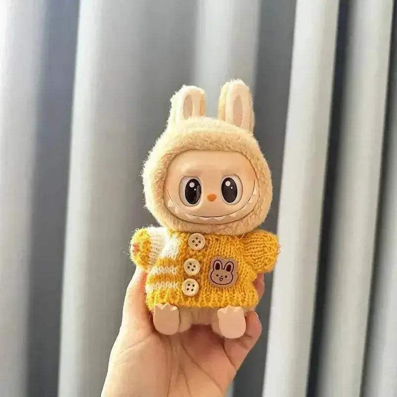 For 15-17cm Labubu Clothes Outfit Accessories Scarf Hat - ToylandEU