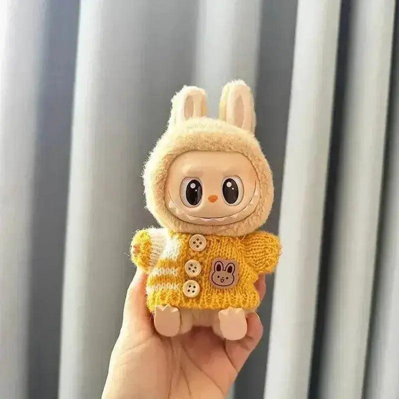  For 15-17cm Labubu Clothes Outfit Scarf Hat Doll Accessories -  ToylandEU™