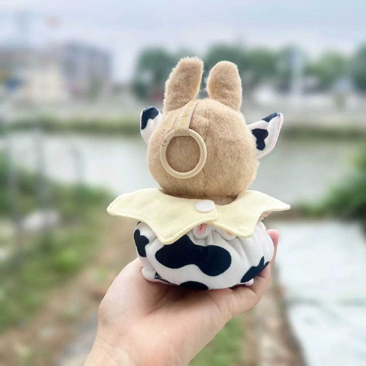 For 15-17cm Labubu Pendant Baby Cow Jumpsuit Set Accessories - ToylandEU