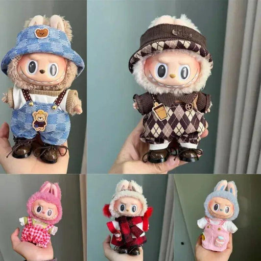  For 17CM Labubu Clothes Accessories for Korea Kpop Exo 17cm Labubu Clothing Set Gift -  ToylandEU™