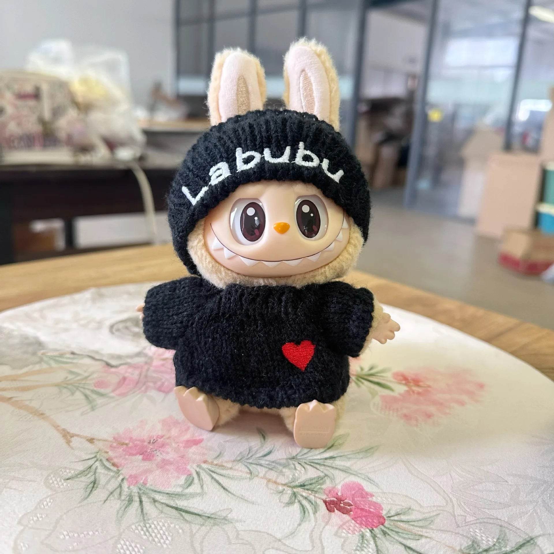 For 17cm Labubu Idol V1 V2 Hoodies Clothes Fashion Doll Outfit - ToylandEU