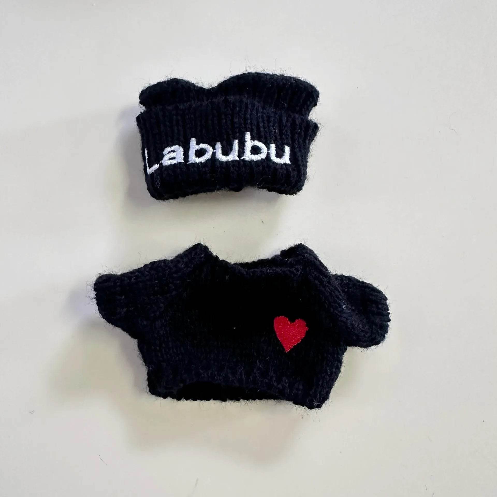 For 17cm Labubu Idol V1 V2 Hoodies Clothes Fashion Doll Outfit - ToylandEU