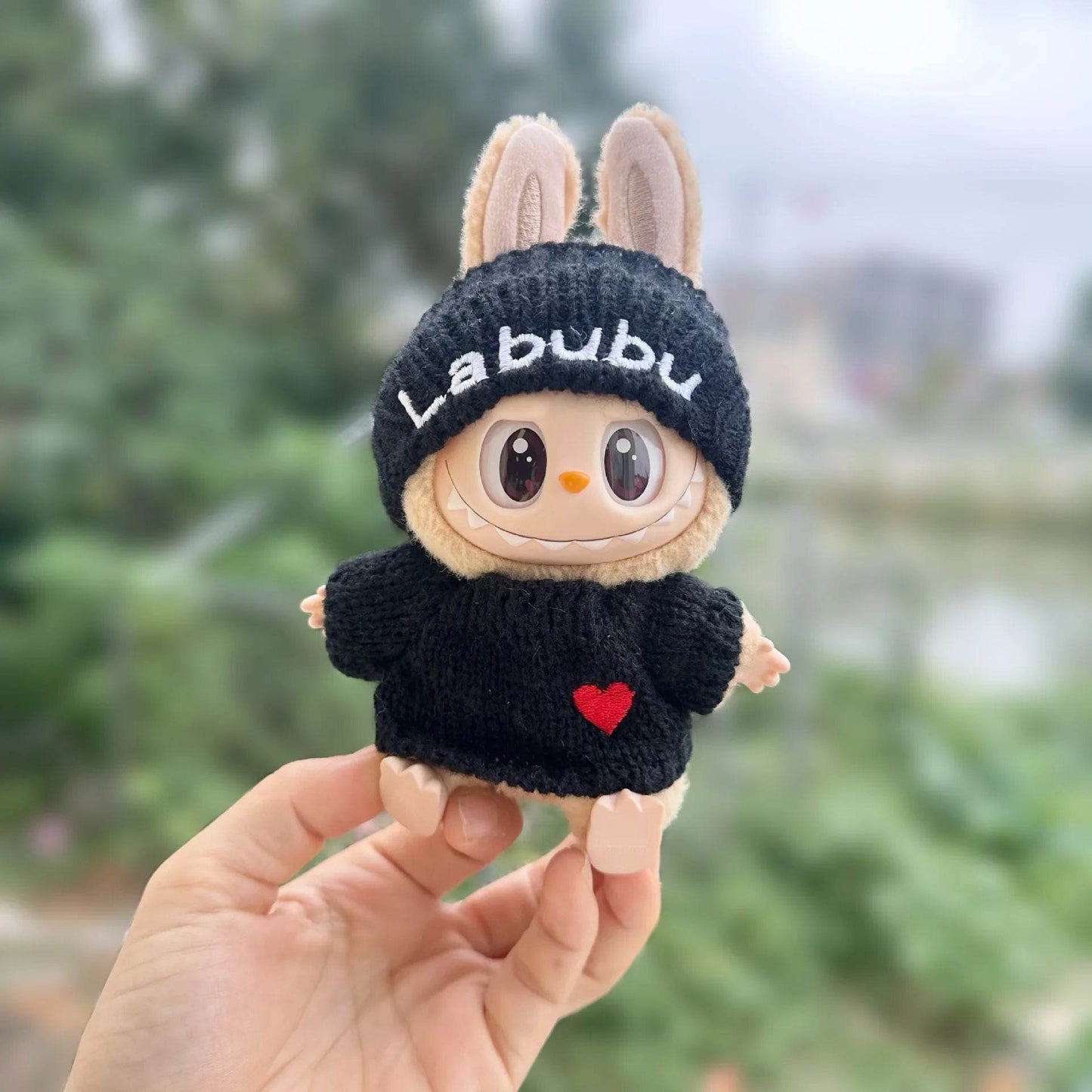 For 17cm Labubu Idol V1 V2 Hoodies Clothes Fashion Doll Outfit - ToylandEU
