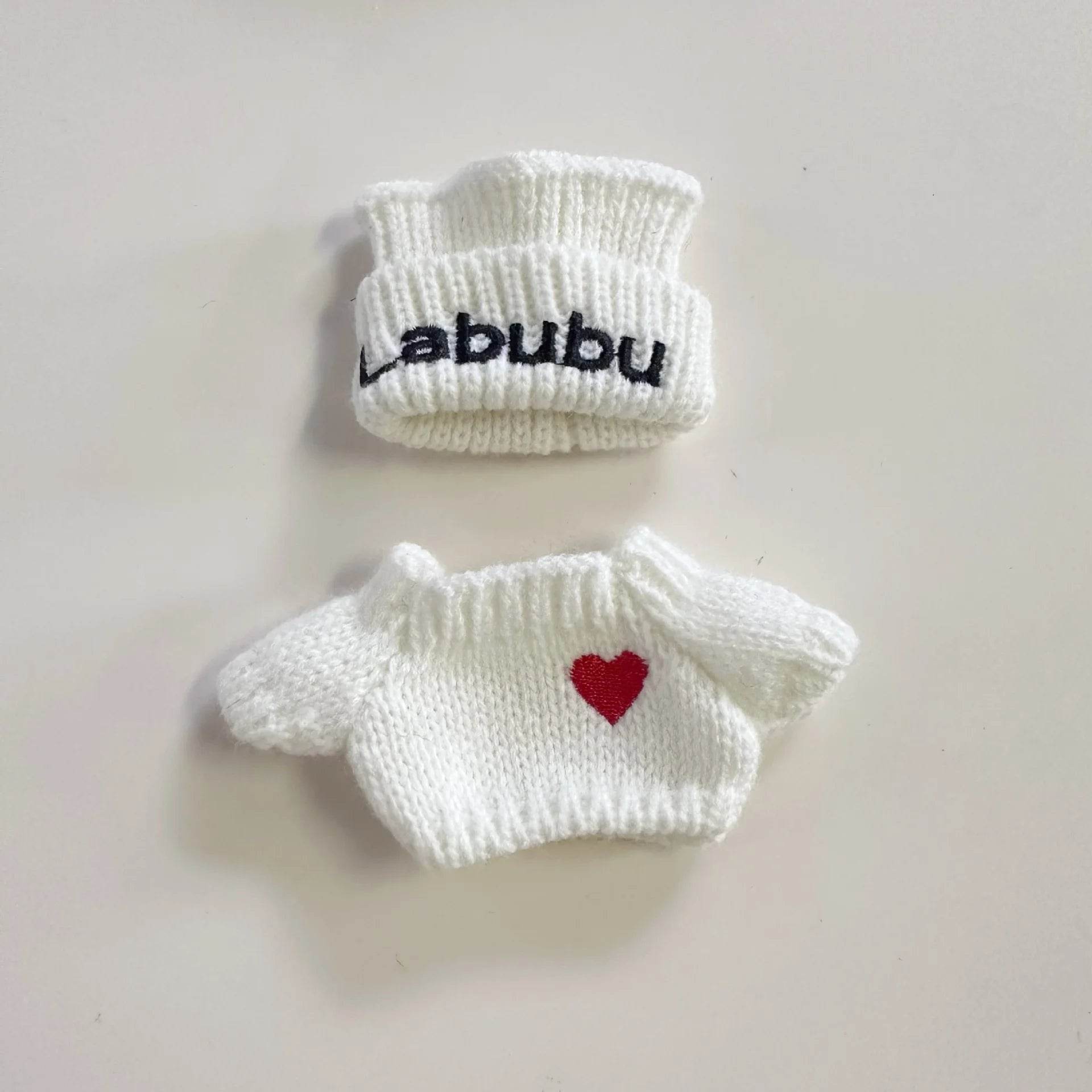 For 17cm Labubu Idol V1 V2 Hoodies Clothes Fashion Doll Outfit - ToylandEU