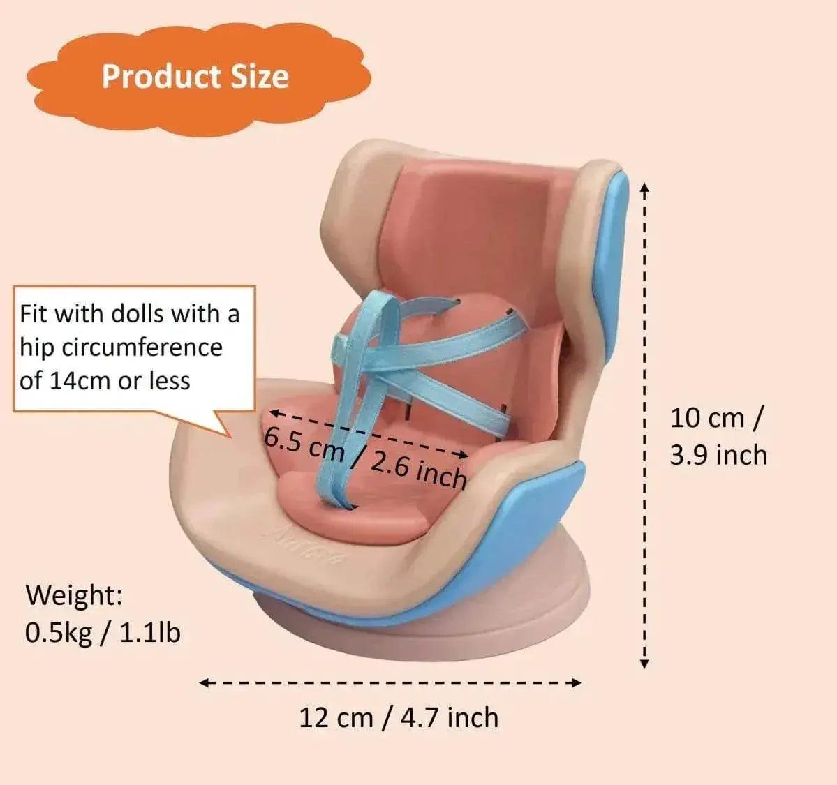  For 17cm Labubu Mini Chair Bjd Doll Safety Seat Decor -  ToylandEU™