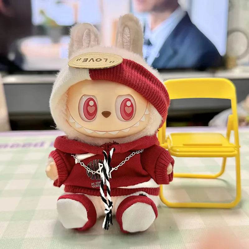 For 17cm Labubu Personalised Sporty Outfit Set I II Dolls - ToylandEU