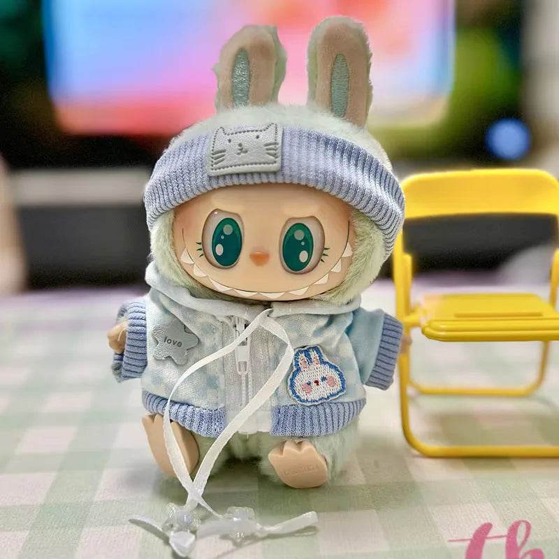 For 17cm Labubu Personalised Sporty Outfit Set I II Dolls - ToylandEU