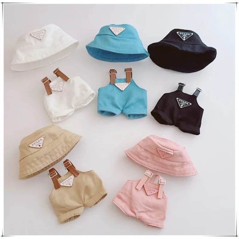 For 17cm Labubus Mini Doll Clothes Outfit Hat Shoes Toys - ToylandEU