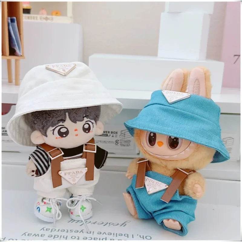 For 17cm Labubus Mini Doll Clothes Outfit Hat Shoes Toys - ToylandEU