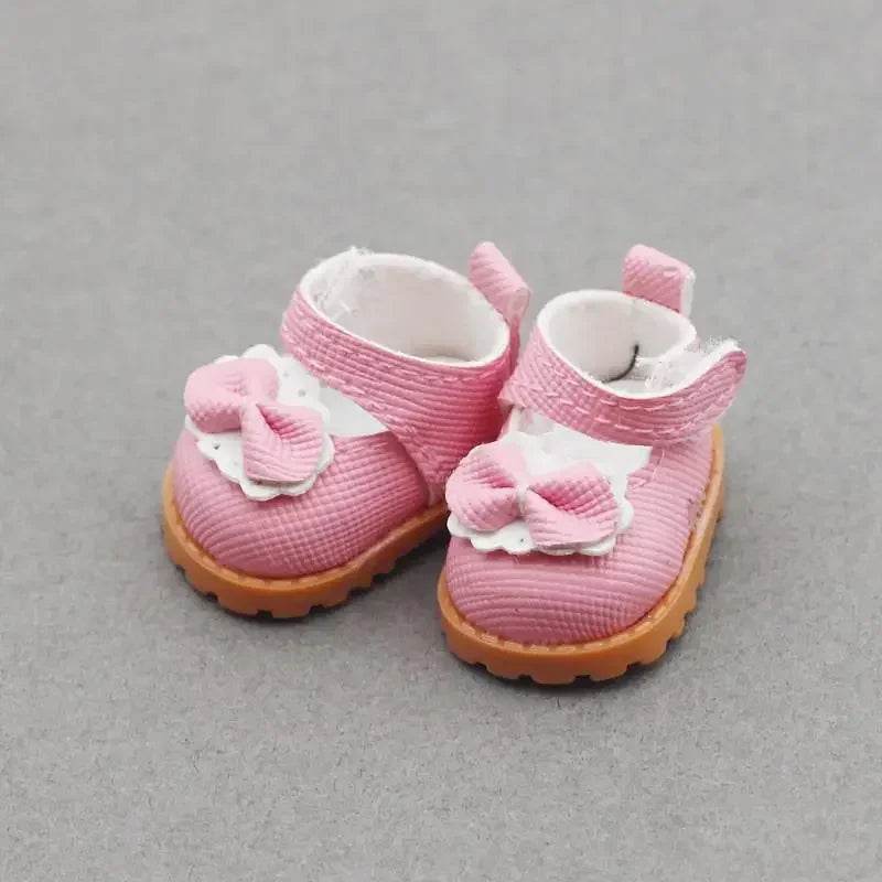 For BabyThree V3 17cm Labubu Doll Mini Shiny Leather Shoes DIY Makeup Shoe Toy 3.8 x 3 x 2.4cm - ToylandEU