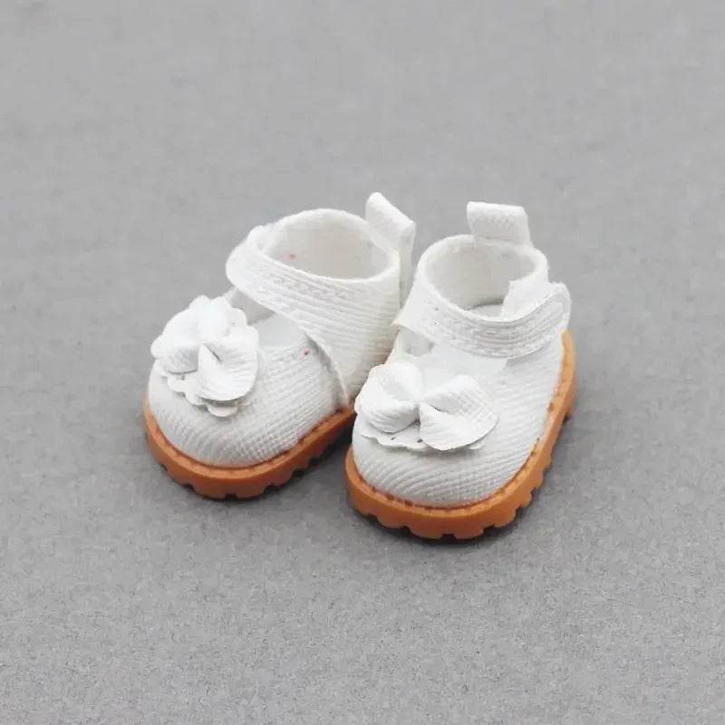 For BabyThree V3 17cm Labubu Doll Mini Shiny Leather Shoes DIY Makeup Shoe Toy 3.8 x 3 x 2.4cm - ToylandEU