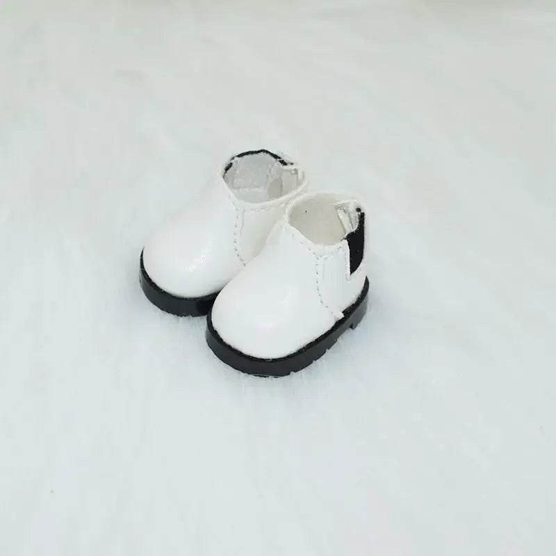 For BabyThree V3 17cm Labubu Doll Mini Shiny Leather Shoes DIY Makeup Shoe Toy 3.8 x 3 x 2.4cm - ToylandEU