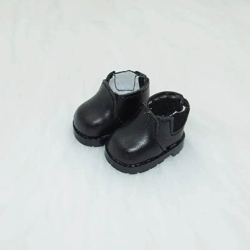 For BabyThree V3 17cm Labubu Doll Mini Shiny Leather Shoes DIY Makeup Shoe Toy 3.8 x 3 x 2.4cm - ToylandEU