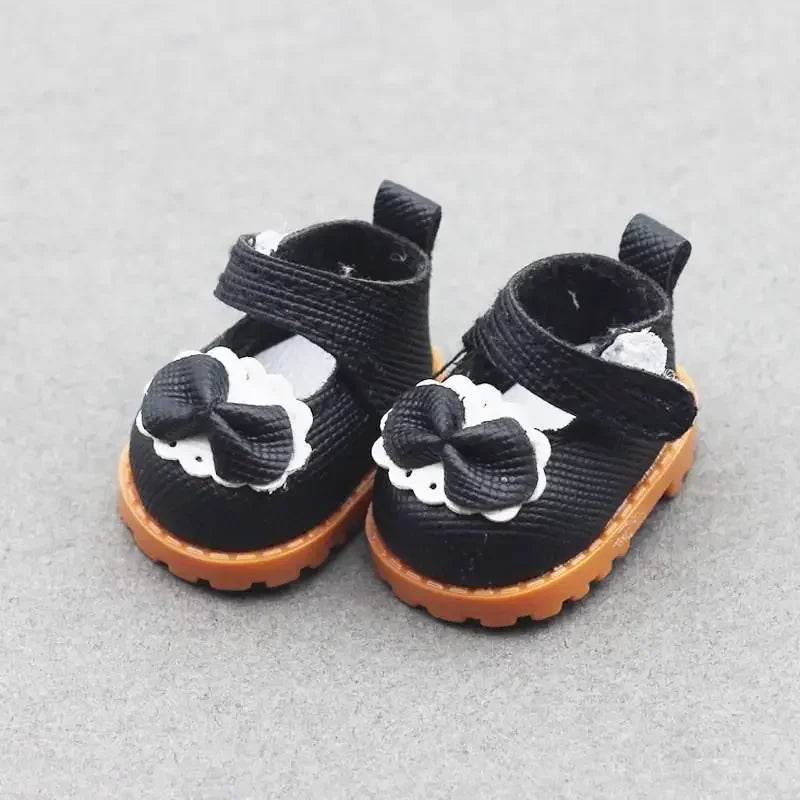 For BabyThree V3 17cm Labubu Doll Mini Shiny Leather Shoes DIY Makeup Shoe Toy 3.8 x 3 x 2.4cm - ToylandEU