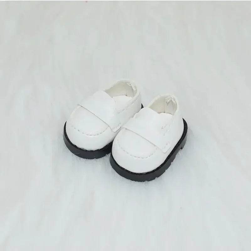 For BabyThree V3 17cm Labubu Doll Mini Shiny Leather Shoes DIY Makeup Shoe Toy 3.8 x 3 x 2.4cm - ToylandEU