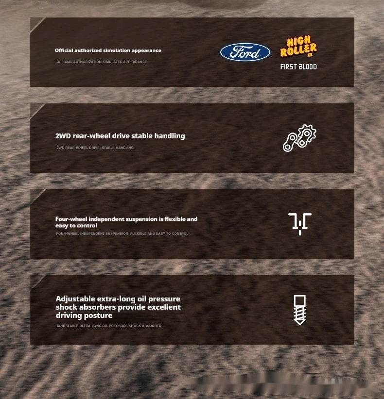 For Fms 1:10Fmt F100 High-Speed Monster Truck Remote Control - ToylandEU