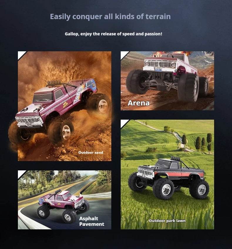 For Fms 1:10Fmt F100 High-Speed Monster Truck Remote Control - ToylandEU