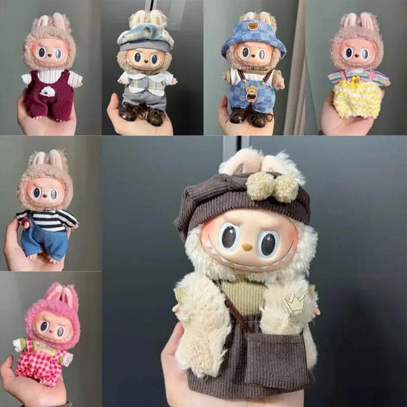  For Korea Kpop Exo 17cm Labubu V1 V2 Gift Set -  ToylandEU™