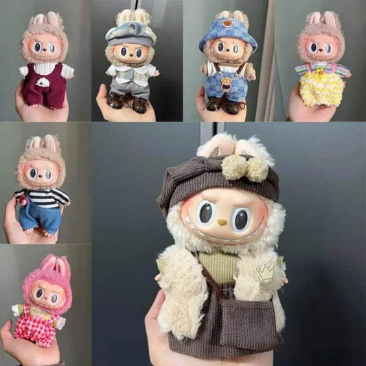  For Korea Kpop Exo 17cm Labubu V1 V2 Gift Set -  ToylandEU™