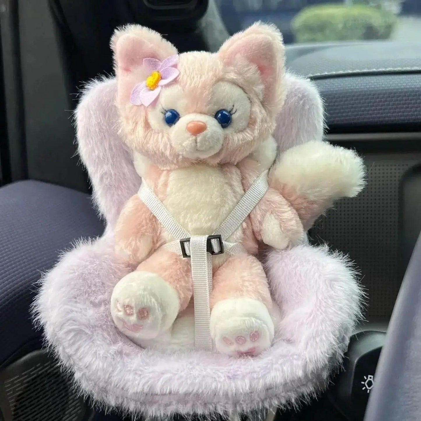  For Labubu Car Doll Safety Seat Plush Decoration Suit -  ToylandEU™