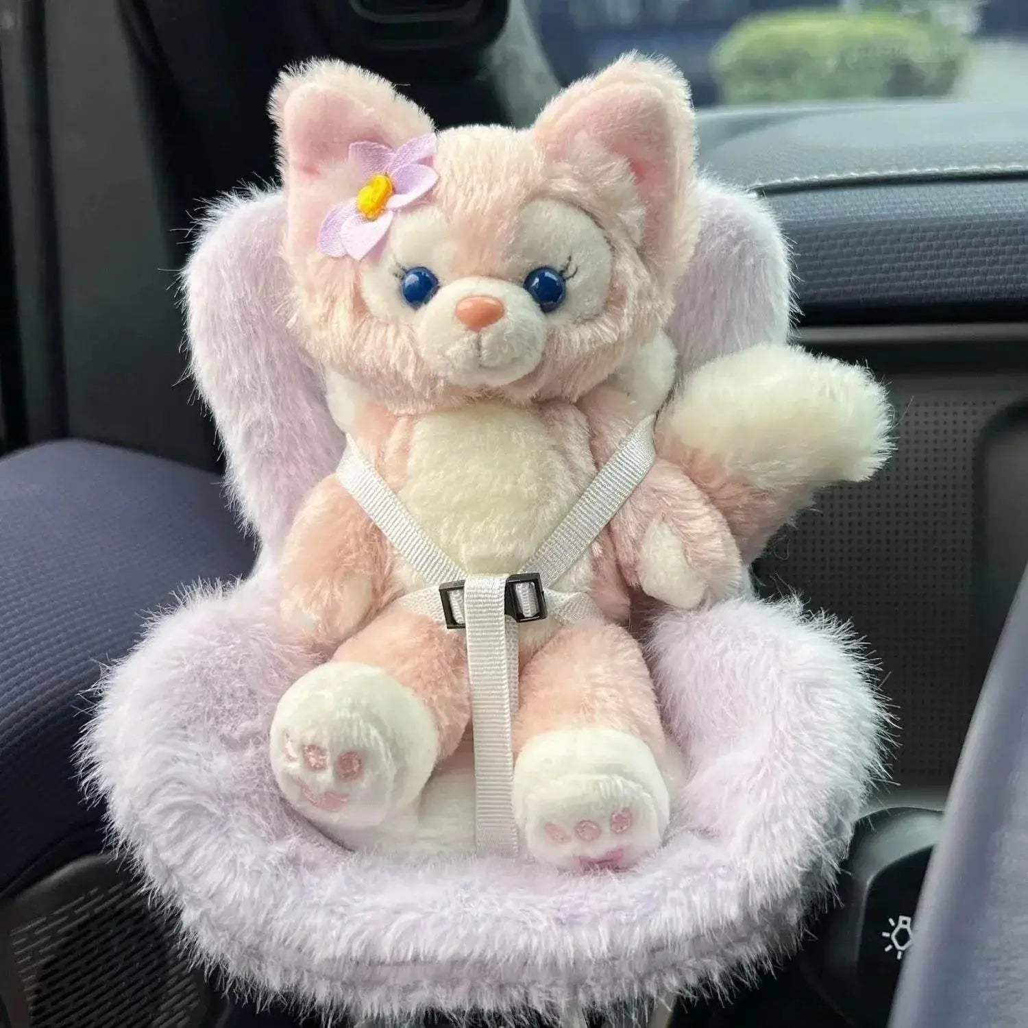  For Labubu Car Doll Safety Seat Plush Decoration Suit -  ToylandEU™