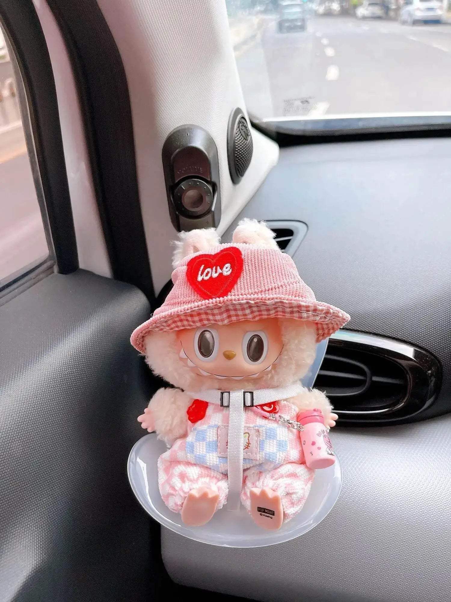  For Labubu Car Doll Safety Seat Plush Decoration Suit -  ToylandEU™