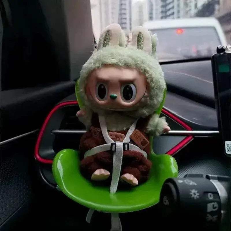  For Labubu Car Doll Safety Seat Plush Decoration Suit -  ToylandEU™