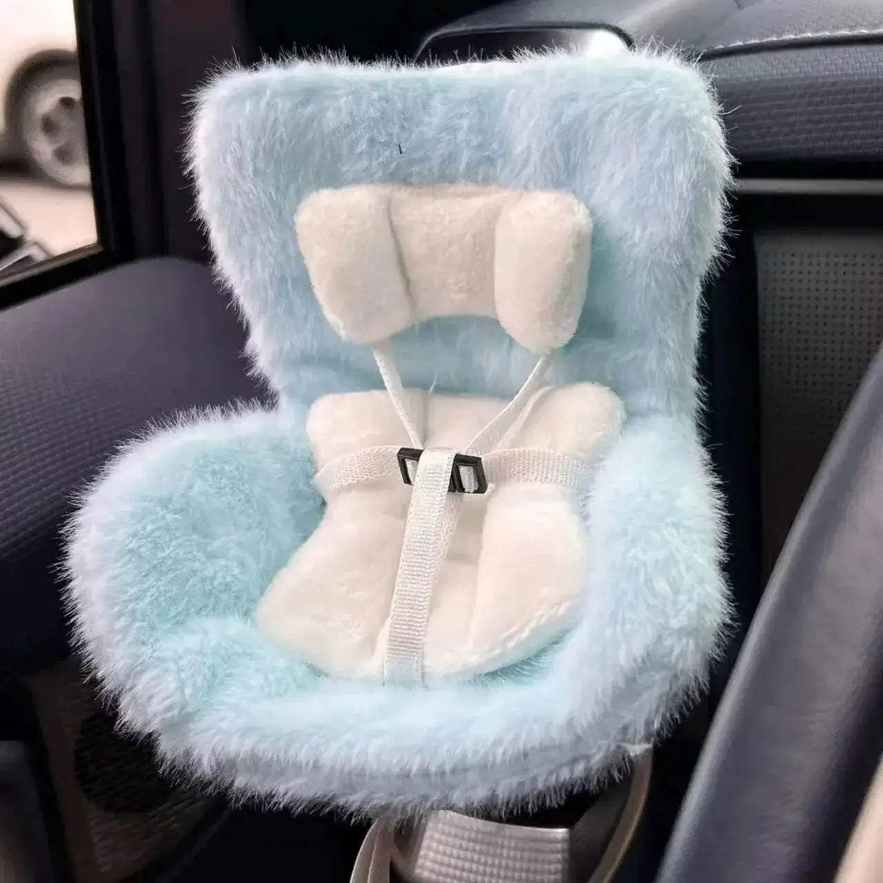  For Labubu Car Doll Safety Seat Plush Decoration Suit -  ToylandEU™