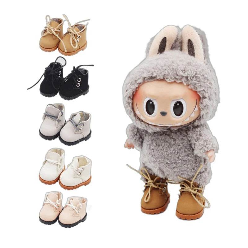 For Labubu Martin Boots Suitable For 10cm Dolls Shoes - ToylandEU