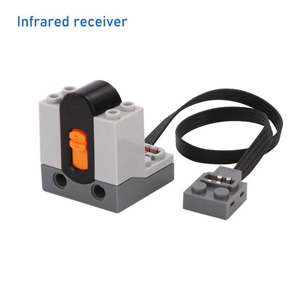 For Power Functions Parts Building Blocks Train Track Motor Battery Box Receiver for Legoeds - ToylandEU