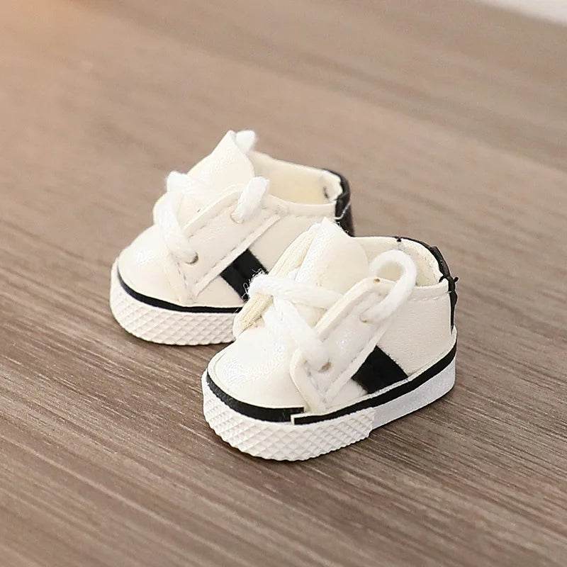 For Ropa LABUBU 15 17cm Cotton Dolls Casual Sports Canvas Shoes Martin Boots Accessories for LABUBU Outfits - ToylandEU