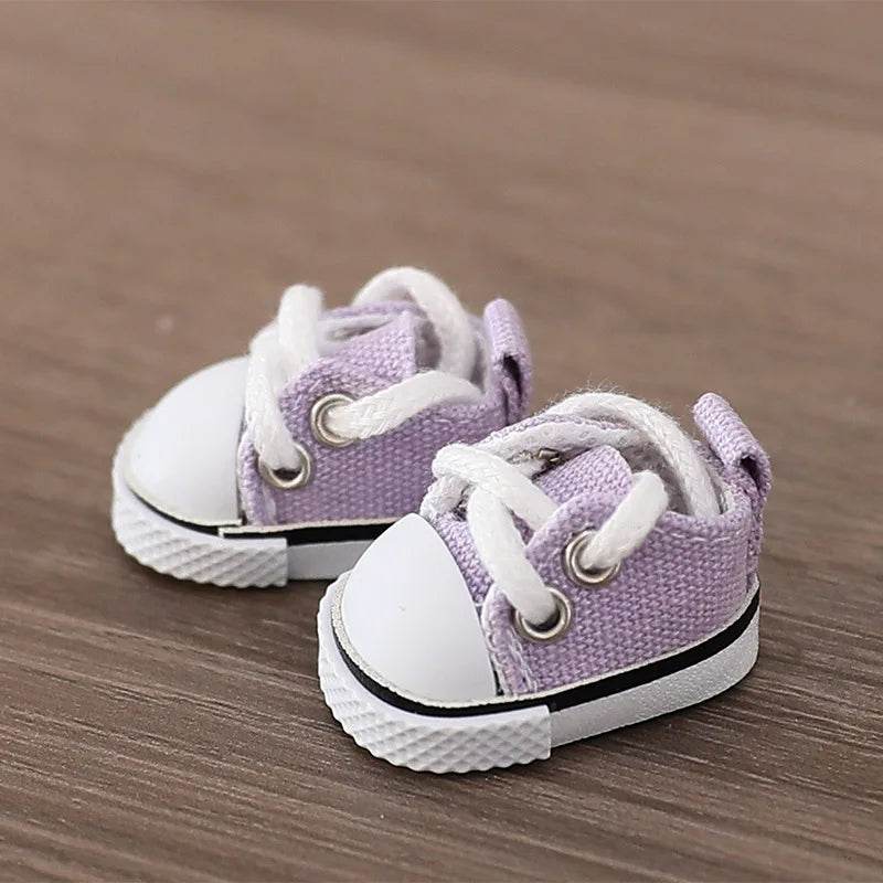 For Ropa LABUBU 15 17cm Cotton Dolls Casual Sports Canvas Shoes Martin Boots Accessories for LABUBU Outfits - ToylandEU