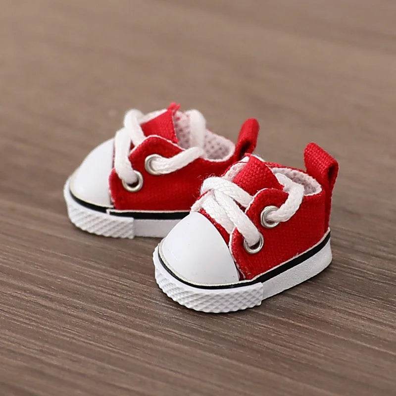 For Ropa LABUBU 15 17cm Cotton Dolls Casual Sports Canvas Shoes Martin Boots Accessories for LABUBU Outfits - ToylandEU