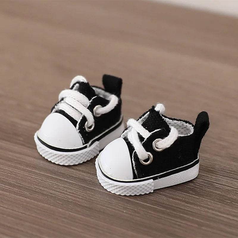 For Ropa LABUBU 15 17cm Cotton Dolls Casual Sports Canvas Shoes Martin Boots Accessories for LABUBU Outfits - ToylandEU