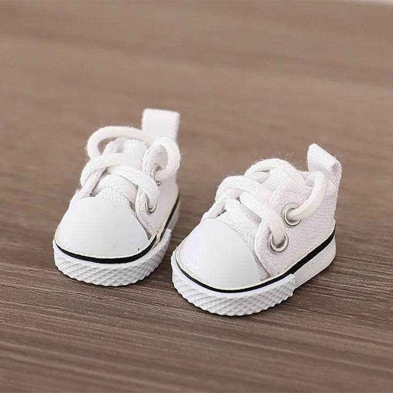 For Ropa LABUBU 15 17cm Cotton Dolls Casual Sports Canvas Shoes Martin Boots Accessories for LABUBU Outfits - ToylandEU